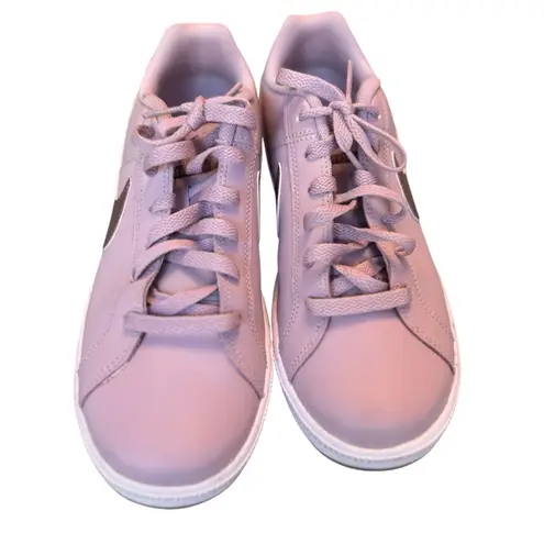Nike  Court Royale 2 Dusty Purple Rose Gold Swoosh Sneakers Womens 9.5 Low Top