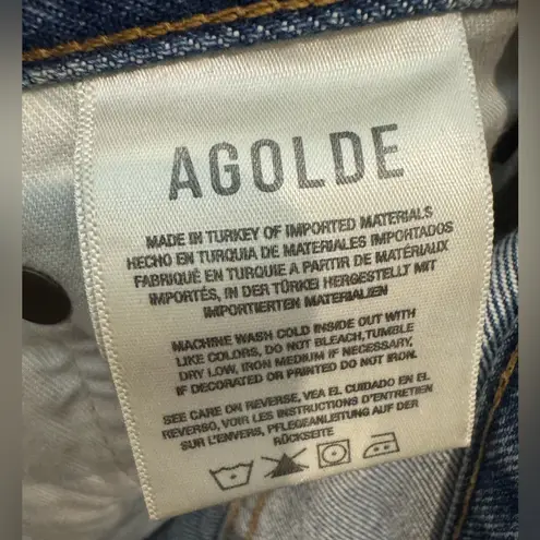 AGOLDE  90's Pinch Waist High Rise Straight Leg Jeans in Lineup Size‎ 27