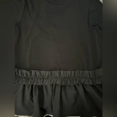 Ivanka Trump Longsleeve Stretchy Black Blouse Size large