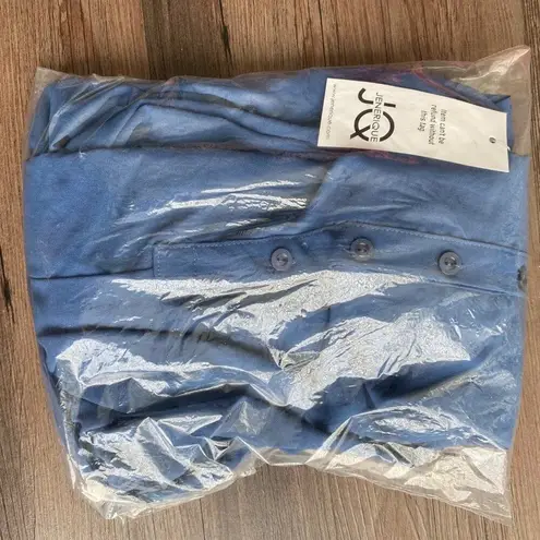 JQ by Jenerique sz 8 blue jumpsuit with pockets NWT