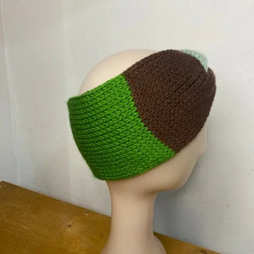 Ear Warmer Twisted Knitted Headband Women Hairband Winter Holiday Gift Brown