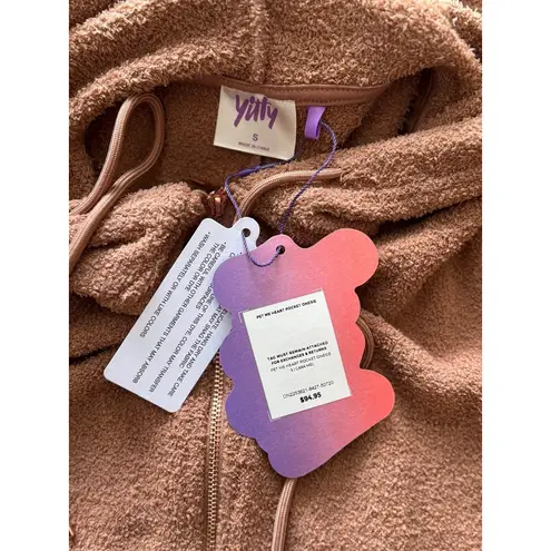 YITTY Pet Me Heart Pocket Onesie Cara Mel Size Small