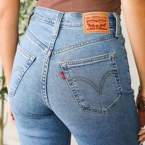 Levi's Levi’s ribcage straight ankle jeans raw hem 29 NEW