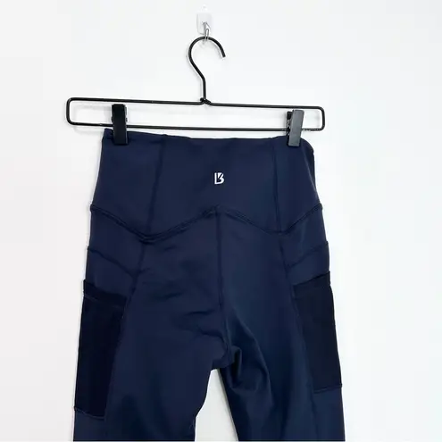 Buffbunny Athena High Rise Full Length Leggings Navy Blue Size Small