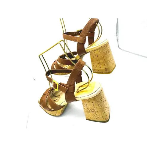 Paul Green Classic Tan Neutral Tina Fisherman Sandal Women's UK 5.5 ( US 8)