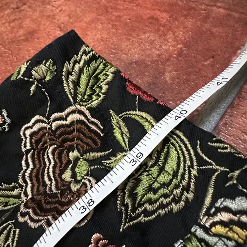 Johnny Was Intricate Embroidery Floral Coat