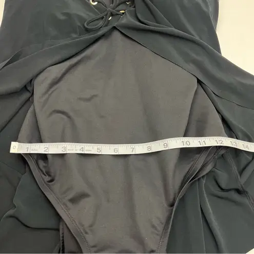 Magicsuit Parisa One Piece in Hoops Womens Size 16 Black Swimsuit Slimming NWOT