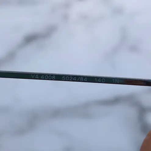 Valentino Garavani NIB Valentino Glamgloss women’s square metal pink Mirrored shield sunglasses