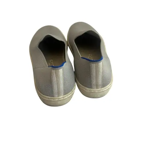 Rothy's The Sneaker Light Grey Stretch Comfy Classic Washable Size 5.5 Women's