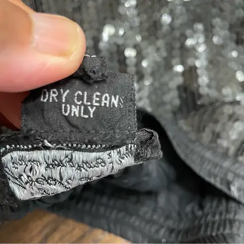 Elegant Women’s Black XL Sequin Skirt Event Cocktail Party Holiday Dance**READ**