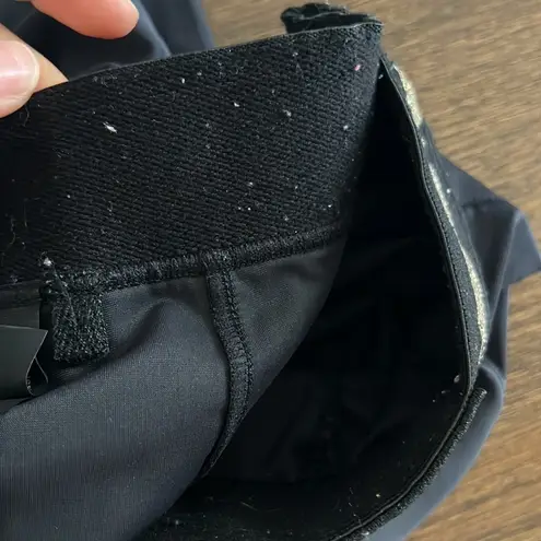 PE NATION Riseball Legging Black Spellout Athleisure Active Pants XS