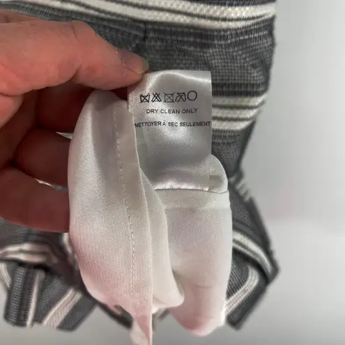 Adelyn Rae Lucille Romper Black White Sleeveless Size Medium New With Tags