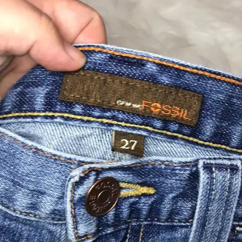 Fossil  jean shorts size 27 medium wash - Image 26