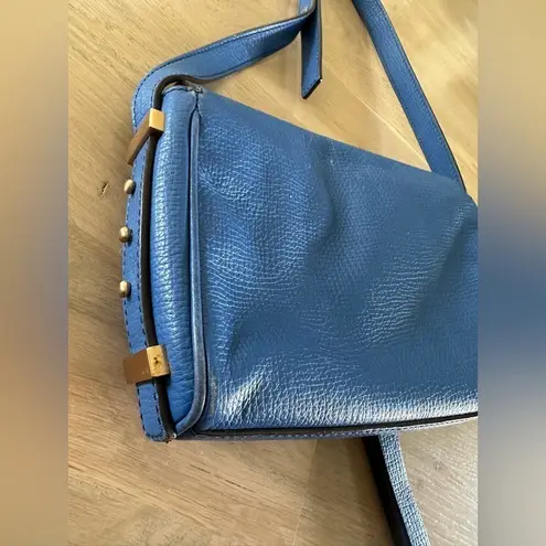 B Brian Atwood cobalt blue Bo crossbody bag