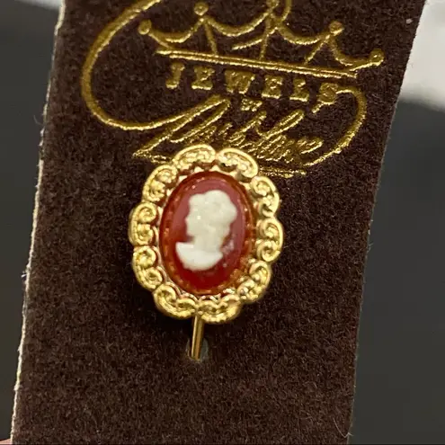 Park Lane Vintage Jewels Rose Flower Intaglio & Mini Victorian Cameo Stick Pins