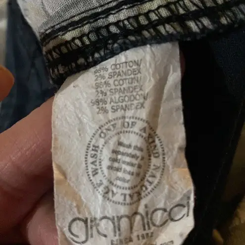 Gramicci Double Navy Pants with Adjustable Pant Legs size 12 Blue