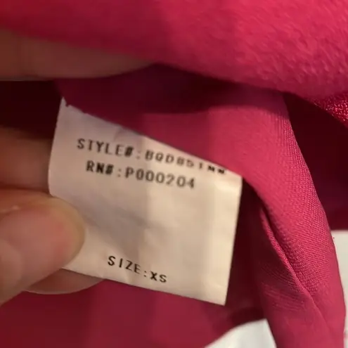 Blaque Label Raspberry colored Shift dress with pockets