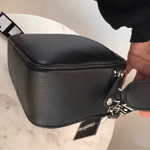 Karl Lagerfeld NWT  PARIS BLACK Crossbody Strap bag Purse