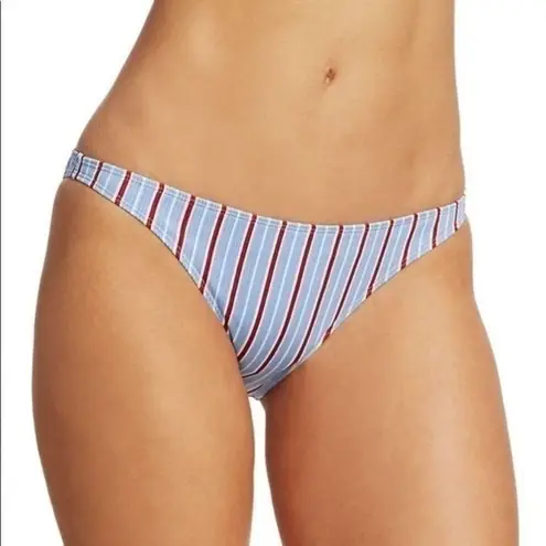 ONIA Pin Stripe Ashley bikini bottom Blue Bell NWT Size XS WS06-39