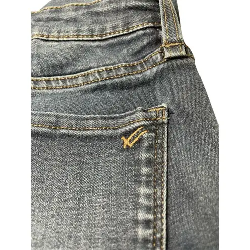 William Rast Juniors Size 28 Pockets Whiskered Perfect Skinny Denim Blue Jeans