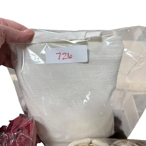 Figue Embroidered Maxi Dress Cream Blue Red Geometric Boho Embroidered Cotton XL White