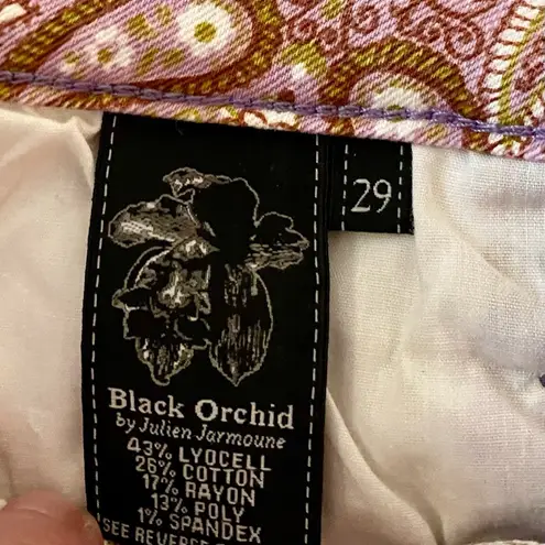 Black Orchid Paisley Skinny Jeans 29