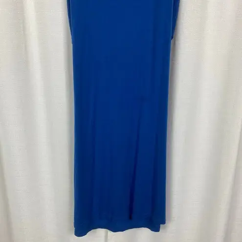 Kindred Bravely Royal Blue The Angelina Nursing Friendly Short Sleeve Dress Sz.M Size undefined