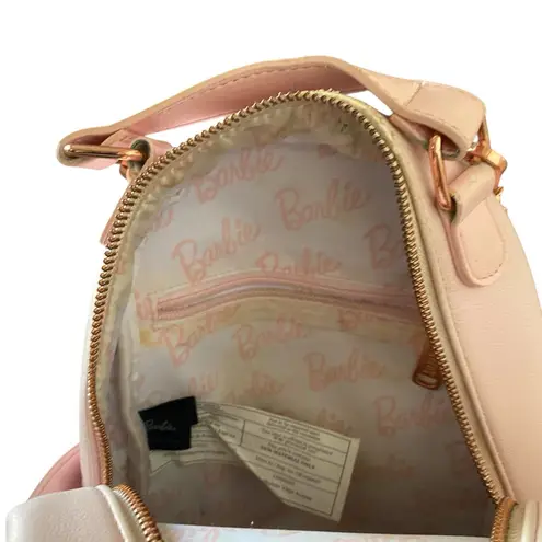 Lounge Fly Mattel Barbie Rose Gold Chain Mini Convertible Backpack girlhoodcore
