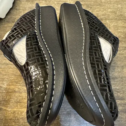 Alegria Women's Clog Shoes Classic Score Mule Size 9 Black Buckle