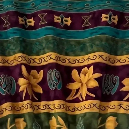 Sag Harbor , Multicolor tropical print Wrap dress