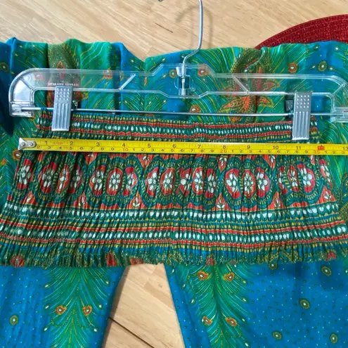 Boho Hippie Hareem Turquoise pants M Green Size M