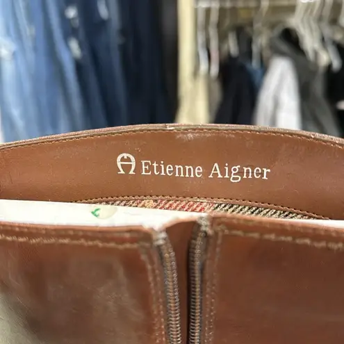 Etienne Aigner Size 7  Brown riding boots