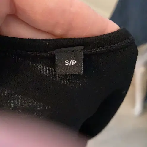 NWOT Shana apparel size S/Pāblack tunicĀ tankātop perfect closet staple Black