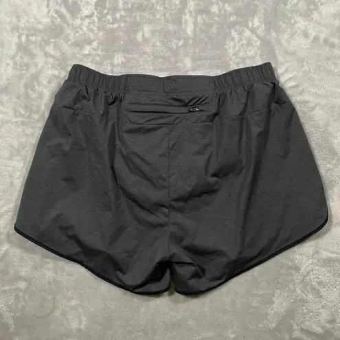 Rhone Shorts Womens Large Grey Lined Running Activewear Performance Training Gray - Image 2
