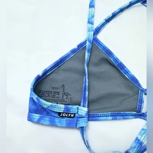 JOLYN Clothing Printed Vent Bikini Top - Reppy - S