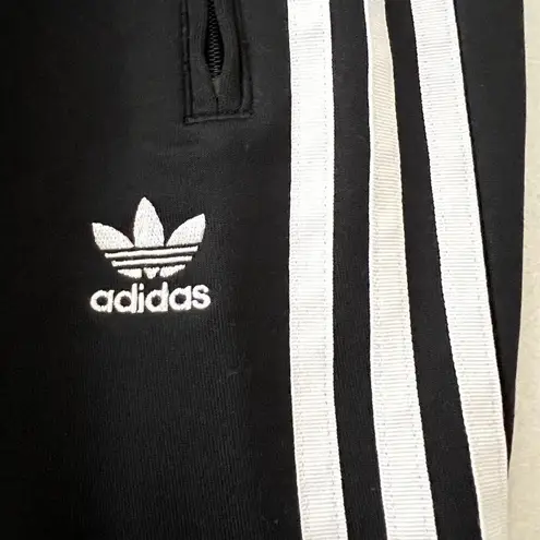 Adidas  Black Tiro 3 Stripes Track Pants