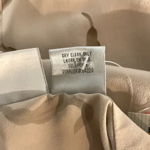 Jacqueline Ferrar Floral Collared Long Sleeve Silk Button Up Blouse Size 6 NWT