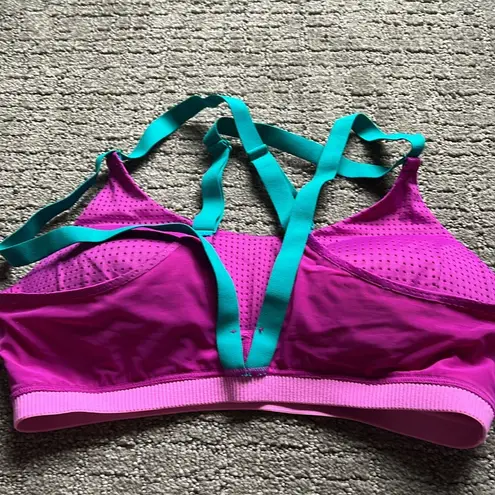 VSX Women's Padded Sports Exercise Bra with Racerback Adjustable Straps 36C Pink Size undefined - Image 12