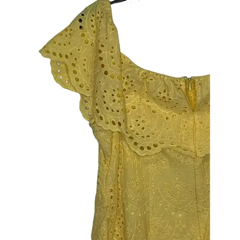 JHoward Women Dress Cotton Eyelet On Off Shoulder A