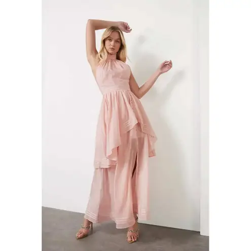 Aje. Bungalo Sienna Dress in Blush Size AUS 12 / US 8 NEW Pink
