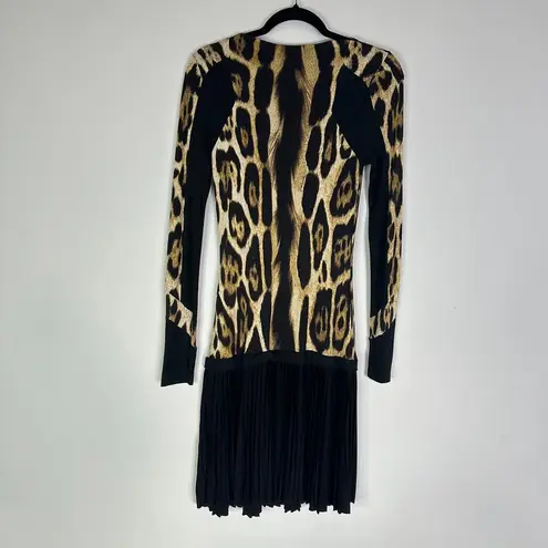 Just Cavalli Leopard Cheetah Animal Print Dress