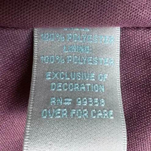 Camille La Vie Purple Mauve Studded Trumpet Formal Dress w/ High Leg Slit - 8