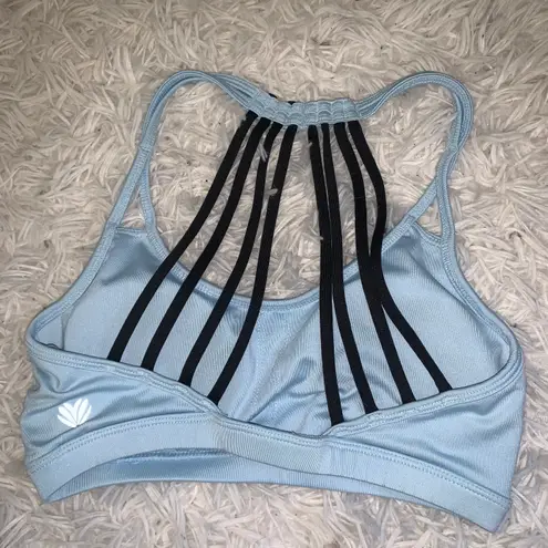 Forever 21 Light Blue Racerback Sports Bra