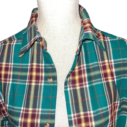 Cakeworthy Winifred Hocus Pocus Disney Flannel Shirt Women’s M Plaid Halloween Green Size M