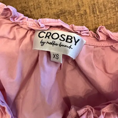 CROSBY by Mollie Burch CROSBY Ellis Mulberry Top