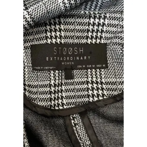 Stoosh Women’s Size Medium Shirt Jacket Shacket Blend Collar Button Jacket