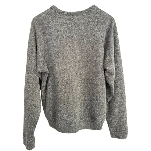 Rag and Bone /JEAN Gray Graphic Sweatshirt Women’s Sz M Oversized Crewneck Pullover
