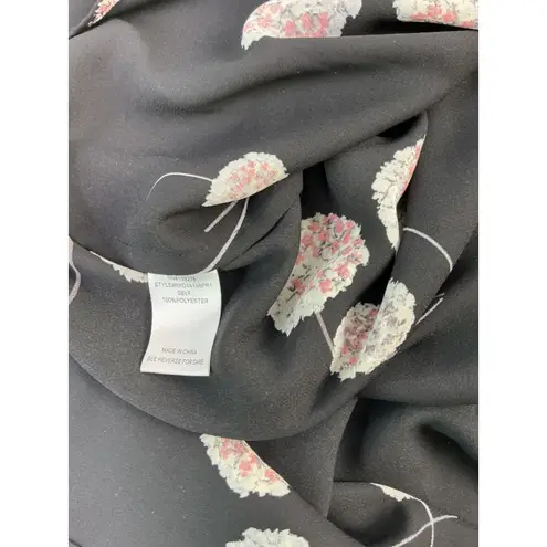 danielrainn Black Floral Print V