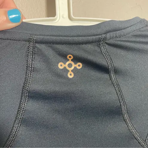 Tommie Copper Shoulder Support Short Sleeve Shirt Copper/Zinc infused Black Size L