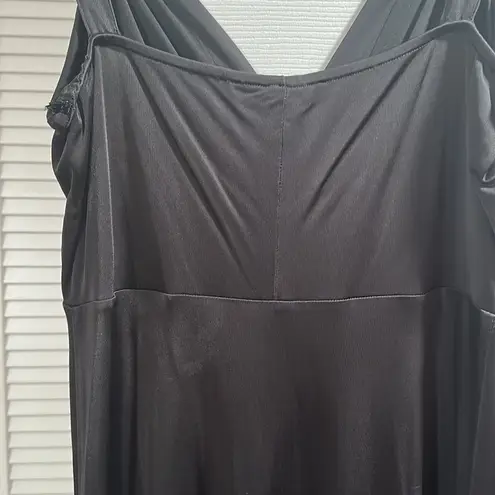 Elie Tahari black long dress